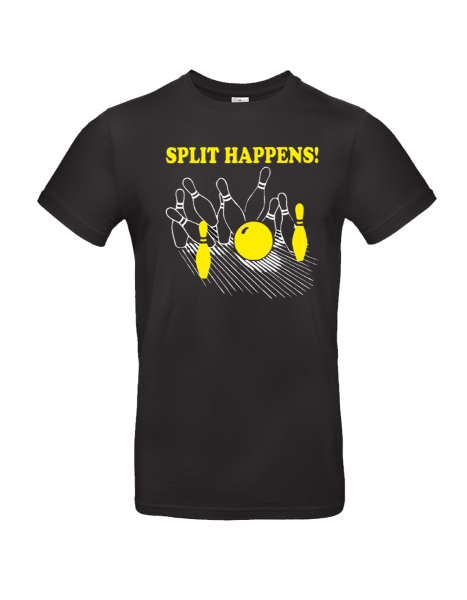 T-Shirt "Bowling: Split happens"