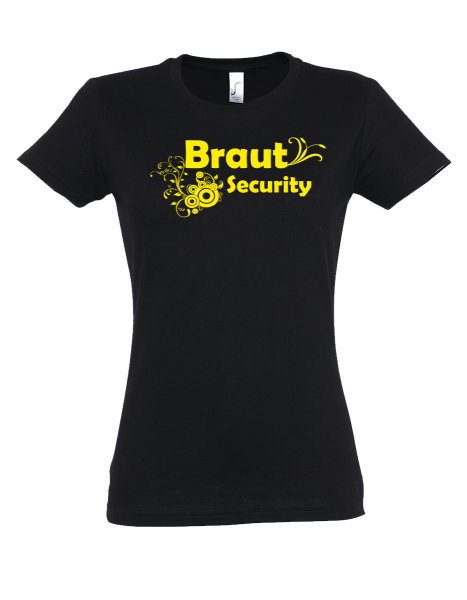 T-Shirt "Braut Security"