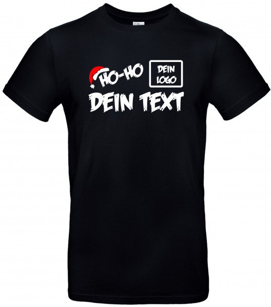T-Shirt "Ho-Ho Dein Wunschtext"