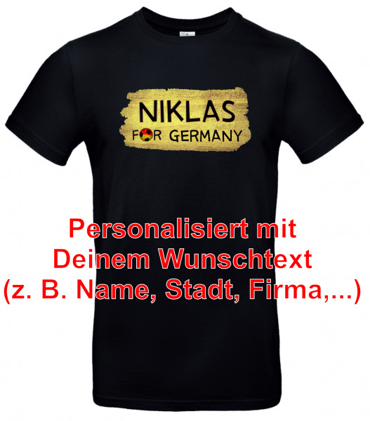 EM-Fanshirt #Wunschtext